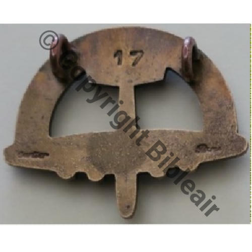 3134.EMGA GROUPES LOURDS  CARTIER PARIS 2Anneaux Dos lisse Grave No17 Src.Y.GENTY Collect JM 